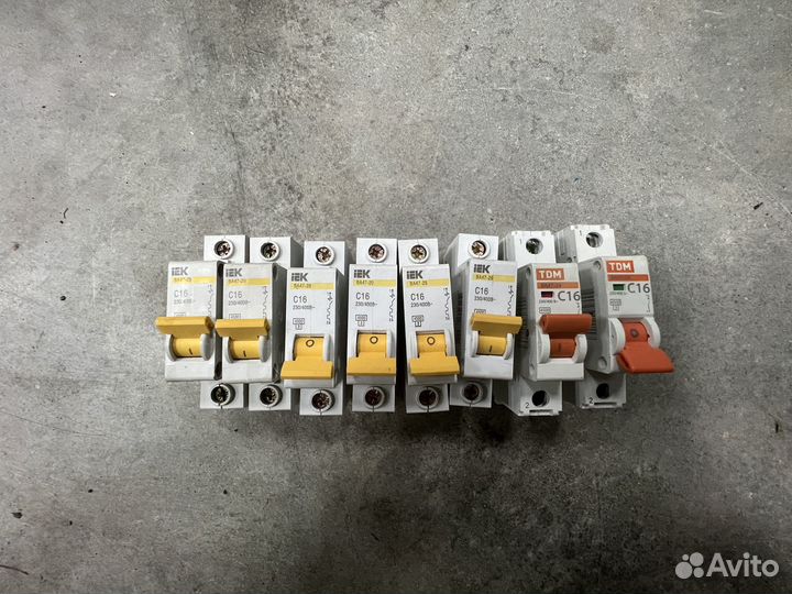 Электрические выключатели, узо