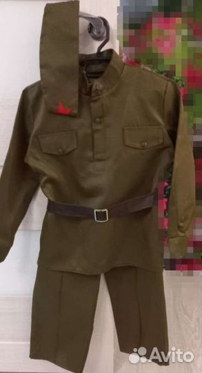 Военный костюм 7-9 лет