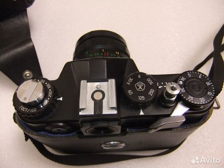 Пленочный фотоаппарат зенит 12 сд, как новый