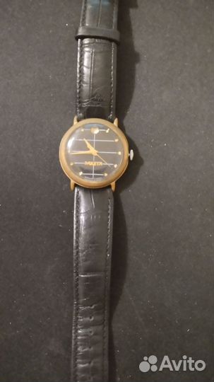 Часы Ракета СССР 584 genuine leather - на ходу