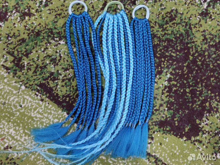 Косички на резинке