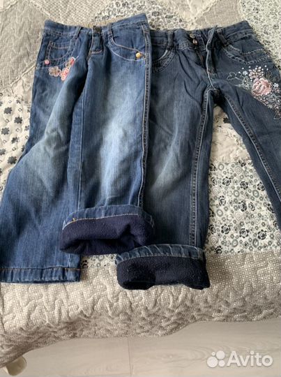 Джинсы на девочку