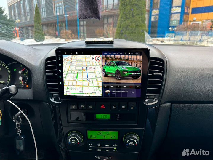 Магнитола android 2.32 Kia Sorento 2006-2009