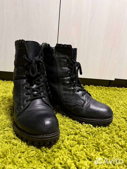 Ботинки женские 38 размера кожаные