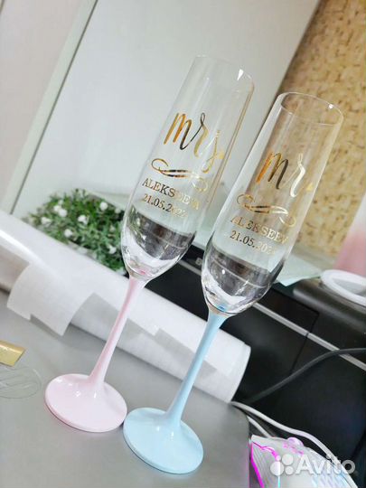 Надписи на бокалы