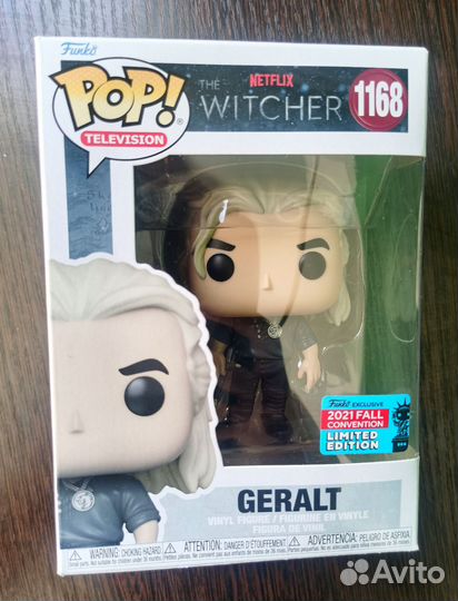 Funko Geralt 1168. Witcher. Фанко Геральт. Ведьмак