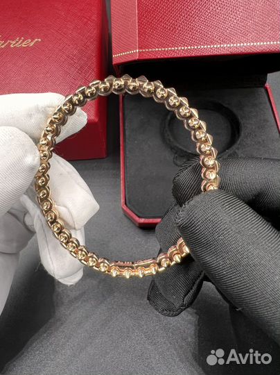 Золотой браслет clash DE cartier