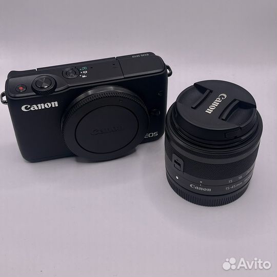 Цифровой Canon EOS M10 Полный Комплект