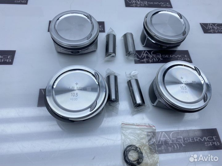 К-кт новых поршней +0.50 VW VAG EA211 1.6 CWV cwva