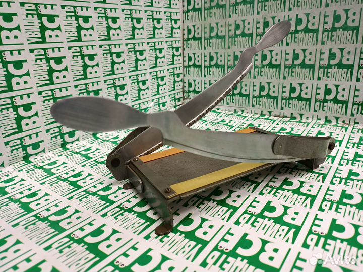 Резак для фотографий двойной СССР