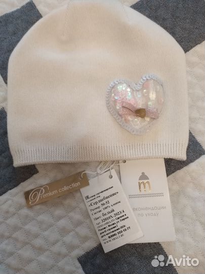 Шапка детская для девочки