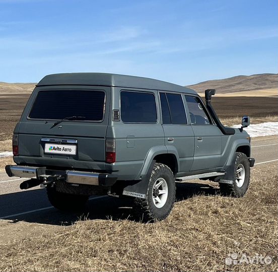 Toyota Land Cruiser 4.0 МТ, 1989, 240 000 км