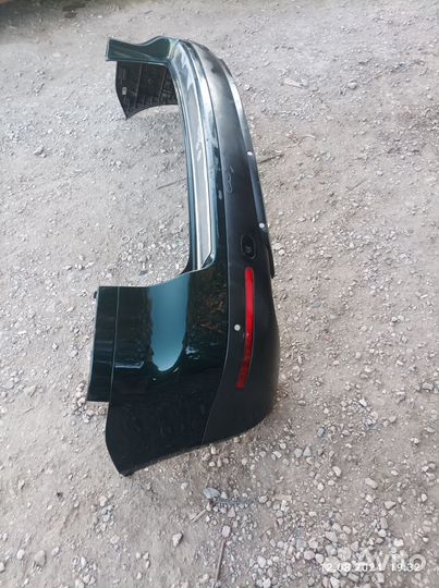 Бампер задний VW Touareg. В сборе. Парктроники