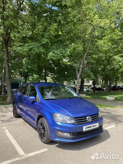 Volkswagen Polo 1.6 AT, 2018, 95 000 км