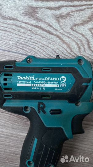 Шуруповерт makita 18v бу