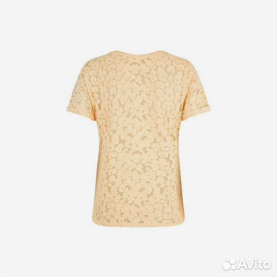 Футболка maje trompette devoré IN mandarine Ориг