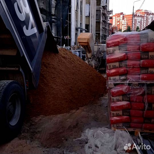 Песок сеянный доставка