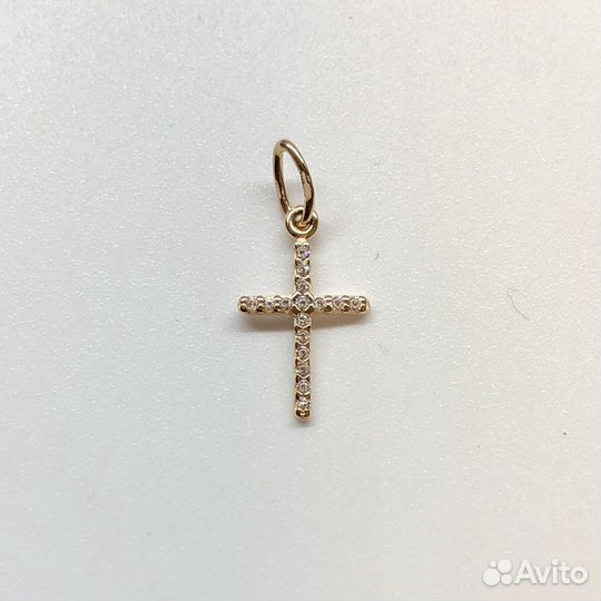 Золотой крест 585 пробы
