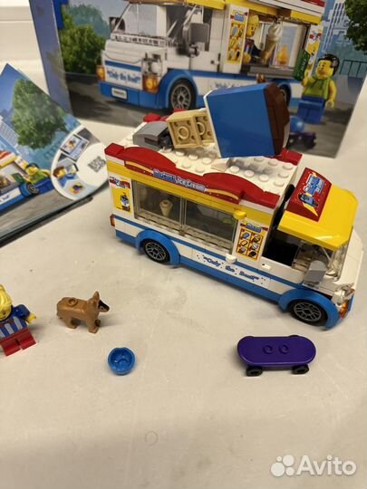 Lego city 60253 фургон с мороженым лего
