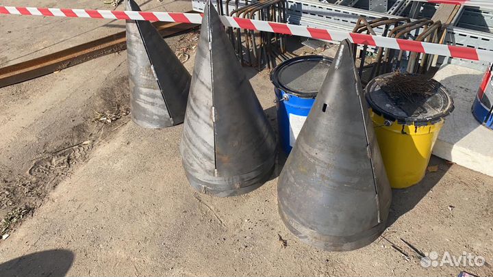 Сварные наконечники на винтовую сваю из Казани