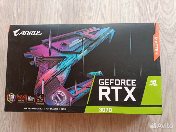 Gigabyte aorus GeForce RTX 3070 master 8G