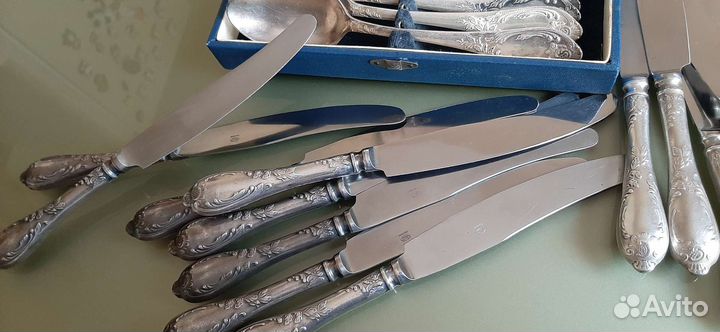 Наборы столового мельхиора СССР зиш (зiш) Классик