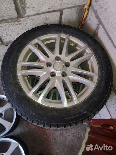 Колеса форд r17 5х108 dia 63.3 зимние