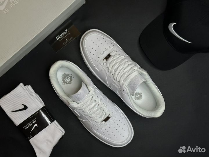 Кроссовки Nike air force 1 «White»