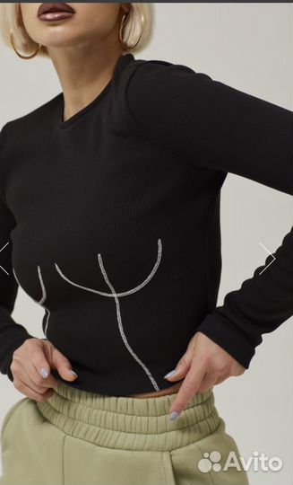 Логслив женский Apiss в рубчик