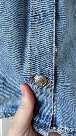 Новое джинсовое платье рубашка Zara 98 для девочки