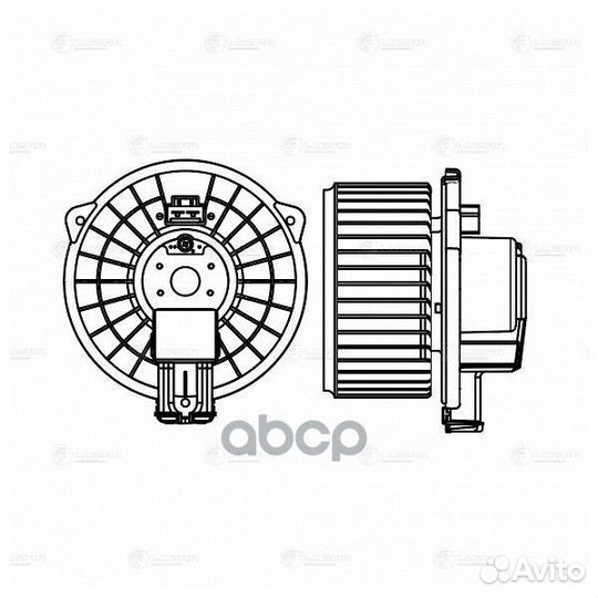 Э/вентилятор отоп. для а/м Lexus RX II (03) (L