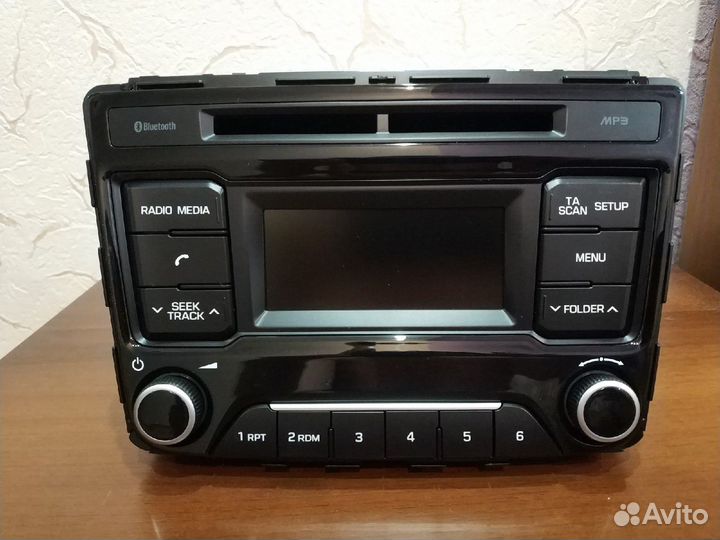 Новая штатная магнитола на нyundai creta