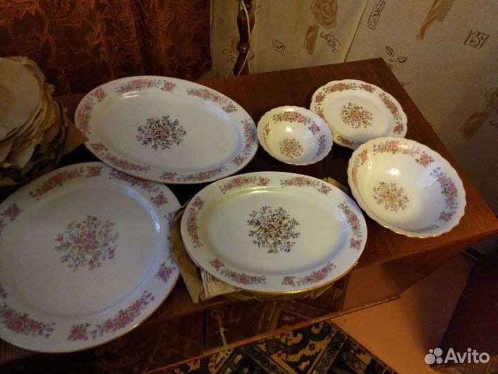 Столовый сервиз фарфор Китай