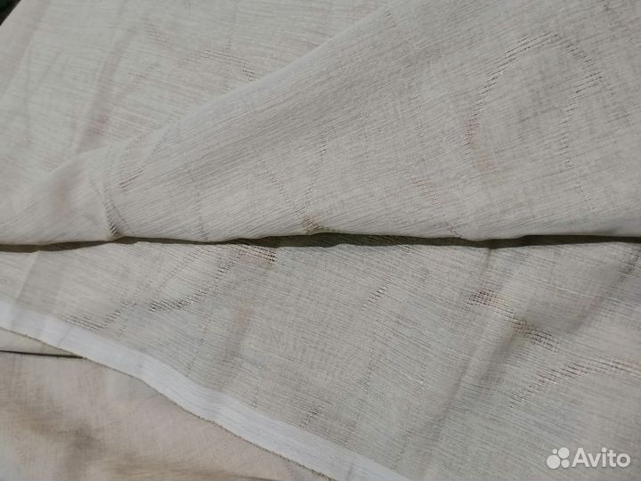 Гардина полупрозрачная