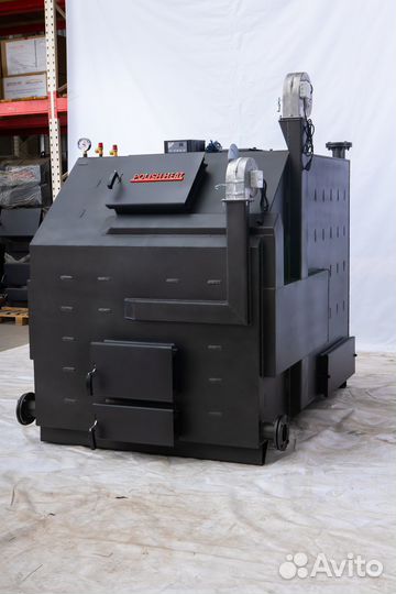 Твердотопливный котел длительного горения