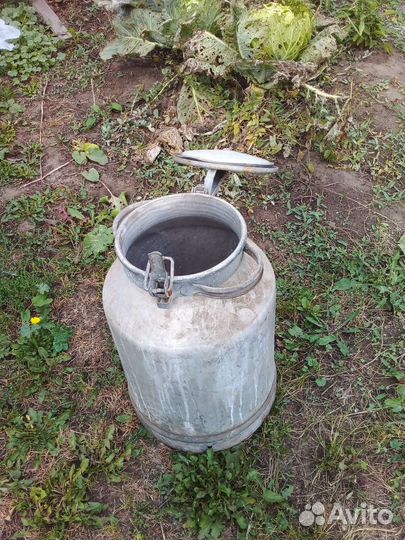 Алюминиевый бидон СССР