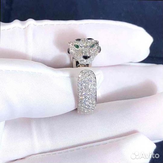 Cartier кольцо бриллианты / изумруды 2,21ct