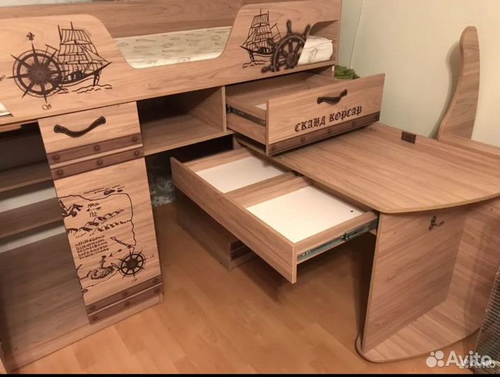 Кровать-чердак Корсар