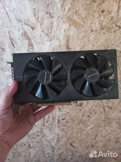 Видеокарта rx580 8gb sapphire