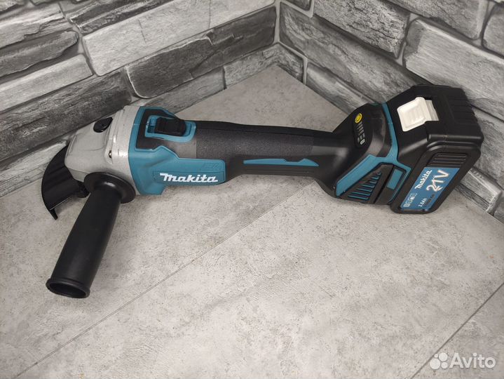 Аккумуляторная болгарка Makita ушм-125мм (новая)