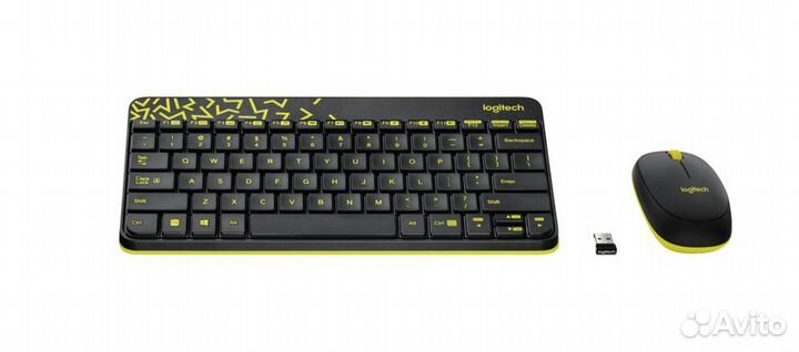 Клавиатура и мышь logitech MK240