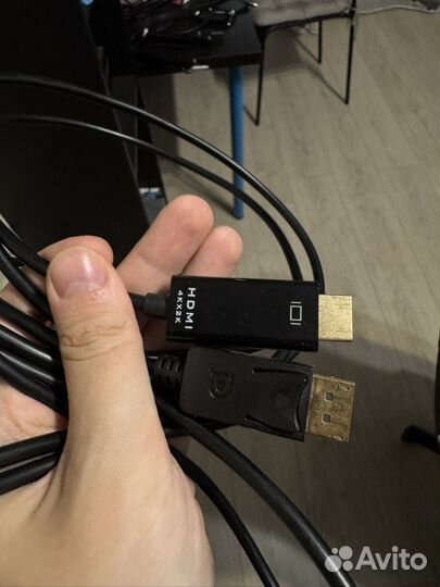 Кабель displayport hdmi 3 м