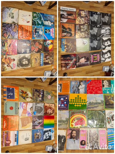 Виниловые пластинки СССР 250 штук