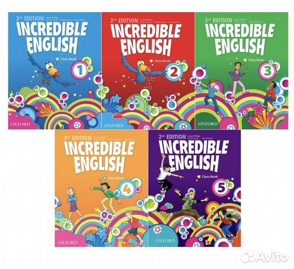 Incredible english 1,2,3,4,5