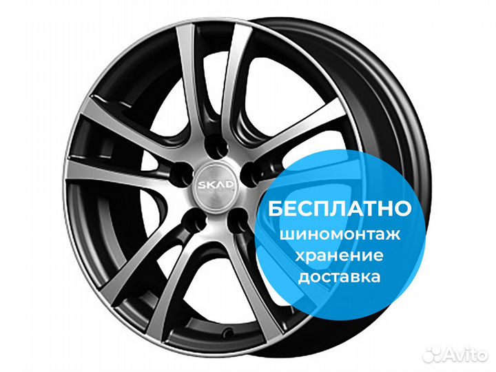 R15 4x100 6J ET45 D67,1 Скад Дели Алмаз