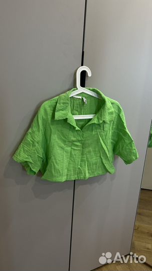 Укороченная рубашка