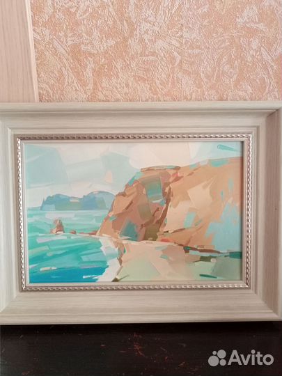 Картина маслом на холсте пейзаж