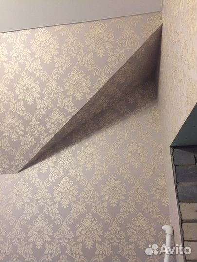 Поклейка обоев