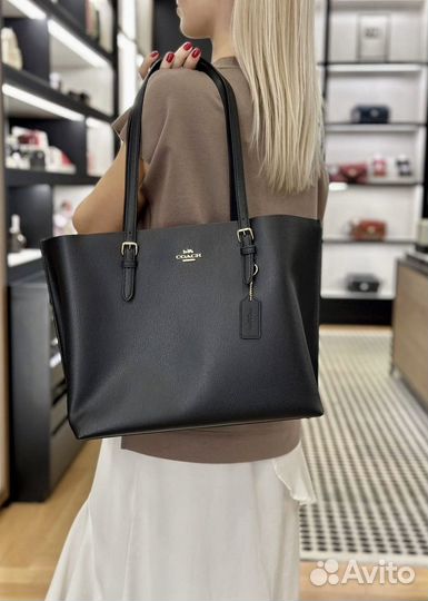 Сумка шопер Coach Mollie tote Натуральная кожа