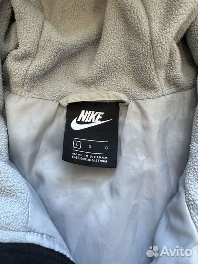 Пуховик анорак nike popover half ZIP jacket